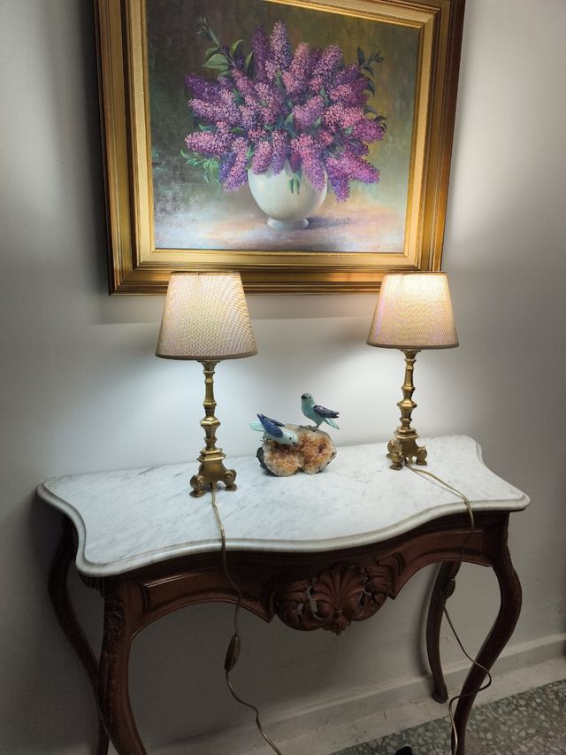 Lámparas de mesa hachero