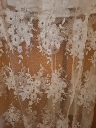 Mono Ibicenco Vintage Y2K Glamour Blanco largo 