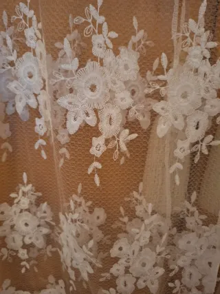 Mono Ibicenco Vintage Y2K Glamour Blanco largo 