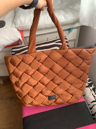 Bolso Pedro del Hierro Marrón Acolchado
