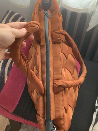 Bolso Pedro del Hierro Marrón Acolchado