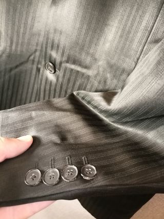 Blazer elegante Karl Lagerfeld nero a righe tg. XL