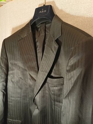 Blazer elegante Karl Lagerfeld nero a righe tg. XL