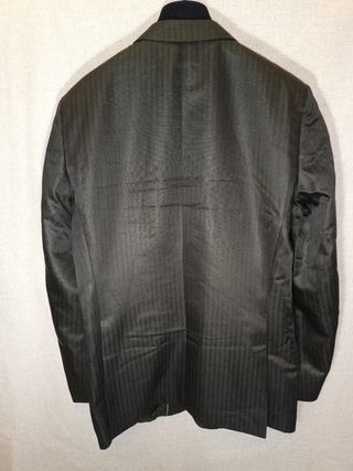 Blazer elegante Karl Lagerfeld nero a righe tg. XL