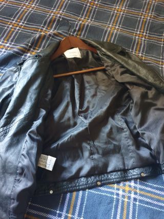 Chaqueta cuero Mango Talla M