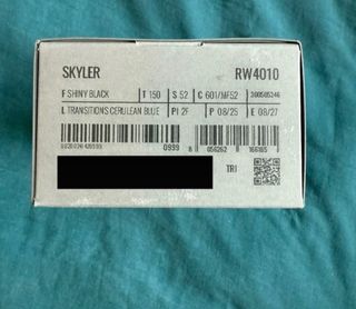 Gafas Ray-Ban Skyler Negras con transición azul
