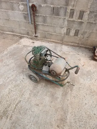 Compresor de aire con ruedas