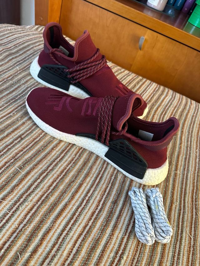 Adidas Human Race Burgundy Talla 42 2/3