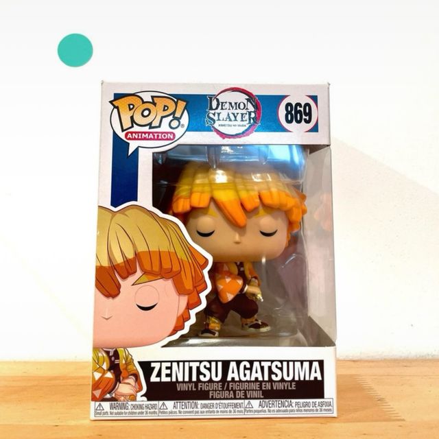 Funko Pop! Zenitsu Agatsuma 869 Demoni Slayer