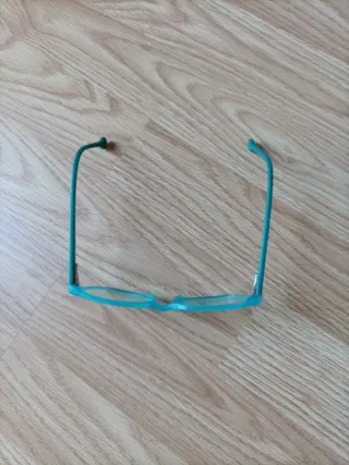 Montura gafas niña azul turquesa
