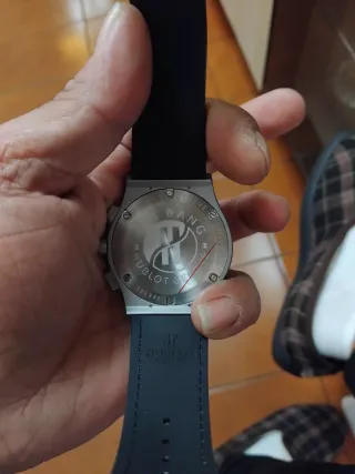 Reloj Hublot Cronógrafo Esfera Negra