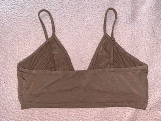Conjunto falda y top beige/marrón