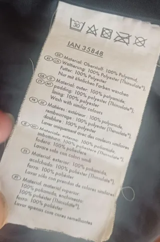 Chaqueta térmica CARVERACE Talla M