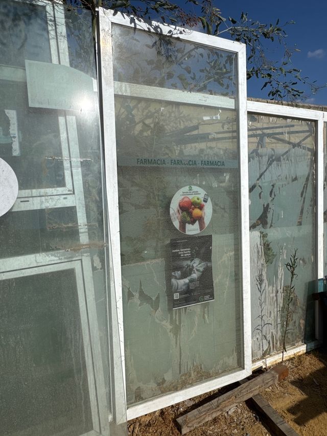 Escaparate de cristal