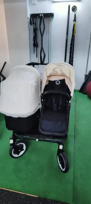 Bugaboo Donkey 2 Doble Fundas Marfil