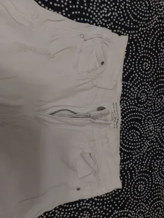 Pantalón vaquero blanco