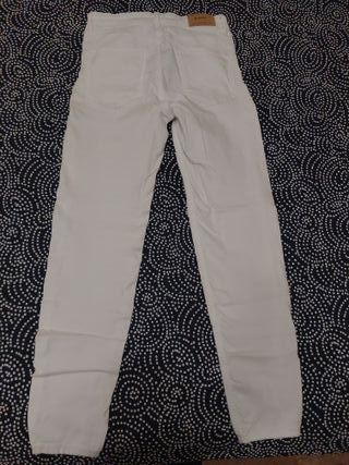Pantalón vaquero blanco