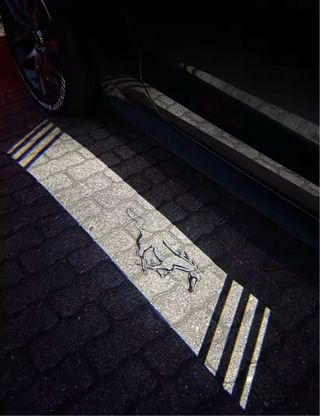 Luz Logo Ford Mustang 2013-2022