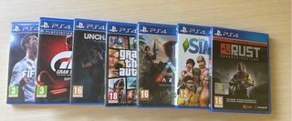 Lote Juegos PS4