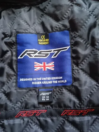 Chaqueta Moto RST Negra