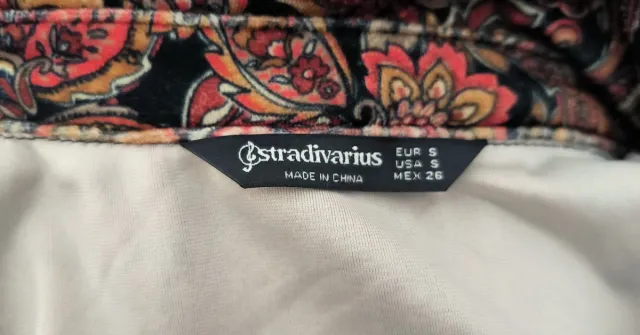 Vestido cachemira Stradivarius