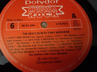 Vinilo The Beatles with Tony Sheridan - Polydor