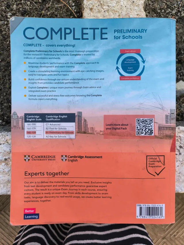 Libro B1 de Cambridge