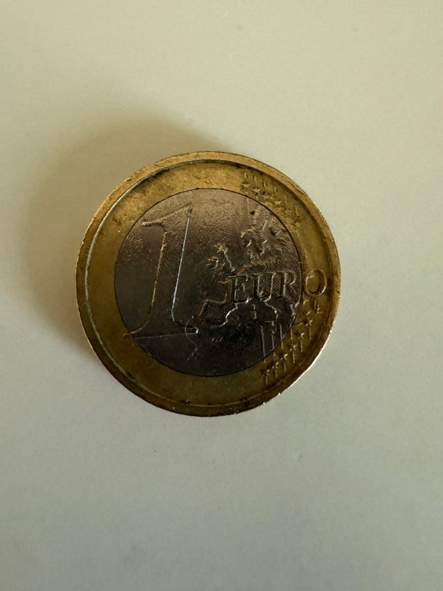 Moneda 1 Euro Leonardo da Vinci 2008