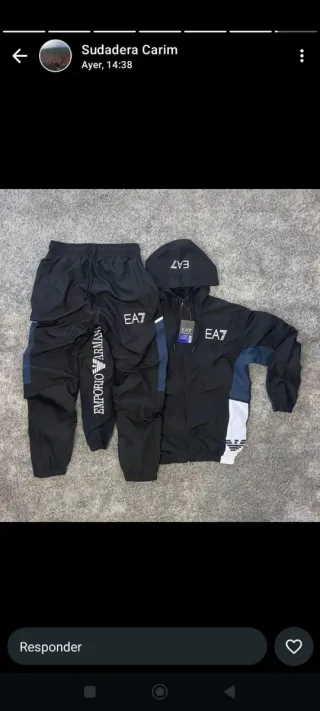 Conjunto Deportivo Emporio Armani