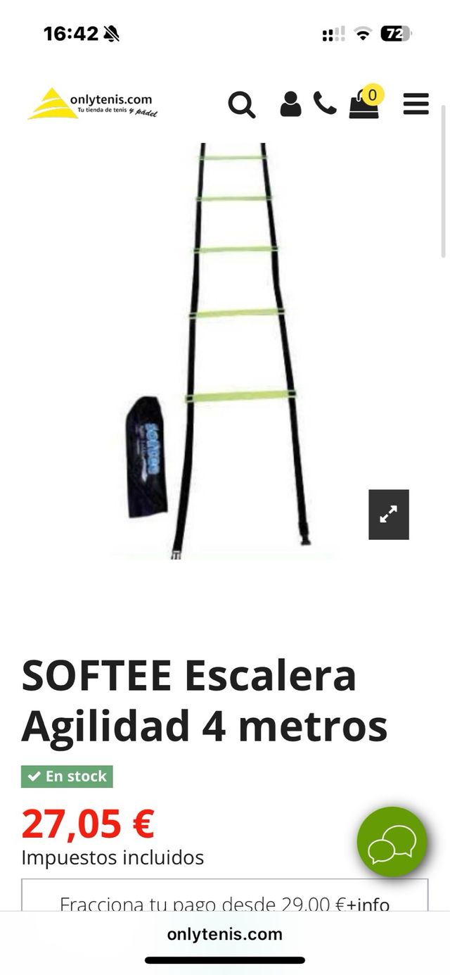 Escalera de agilidad SOFTEE 4 metros