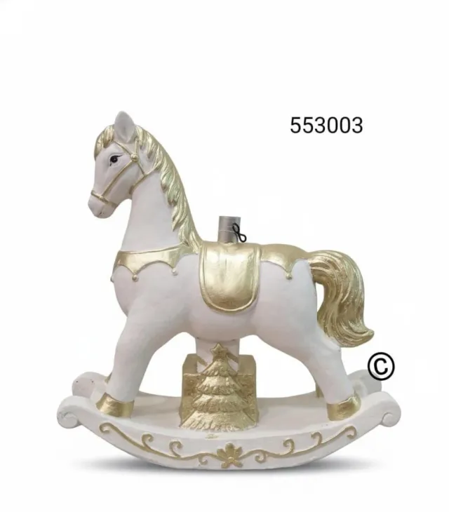 Base Albero Cavallo Oro Champagne