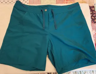 Dos Pantalones corto verano verde azulado y rosa 