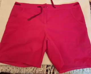 Dos Pantalones corto verano verde azulado y rosa 