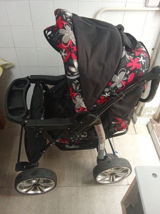 Silla de paseo completa floral