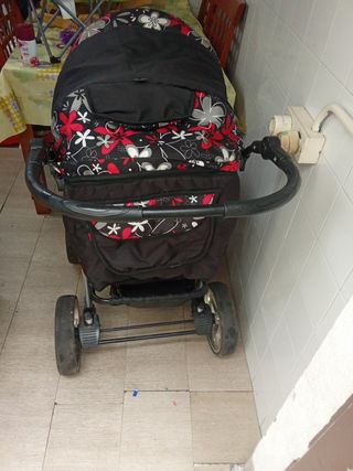Silla de paseo completa floral