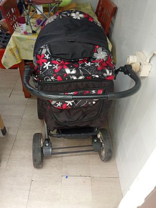 Silla de paseo completa floral
