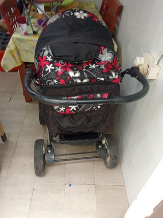 Silla de paseo completa floral