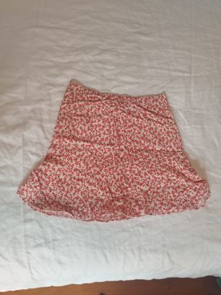 Falda veraniega estampada