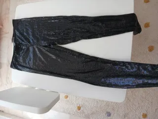 Pantalón lentejuelas mujer talla 38