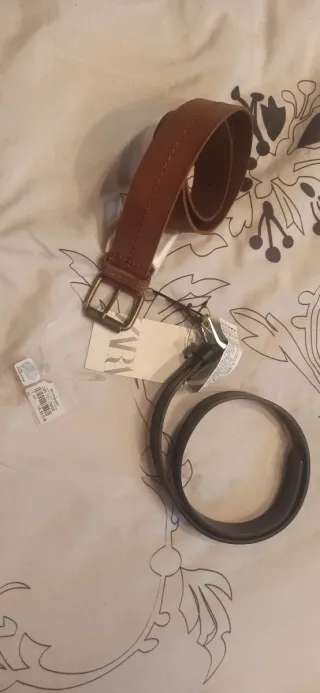 Cinture marroni e nere da bambino Zara