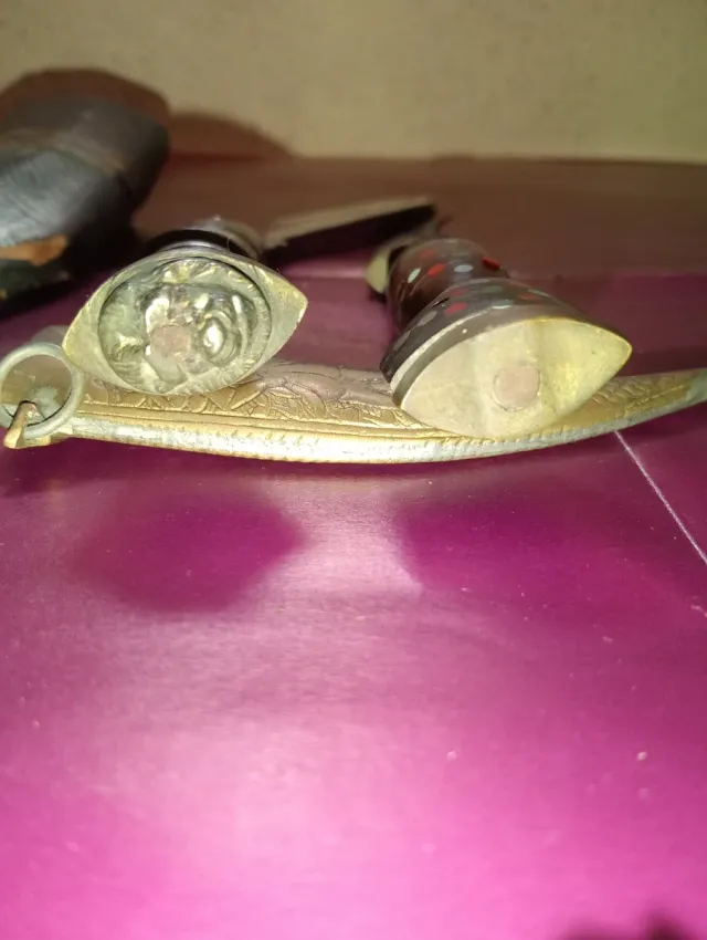 2 Cuchillos Antiguos Decoración Coleccionismo