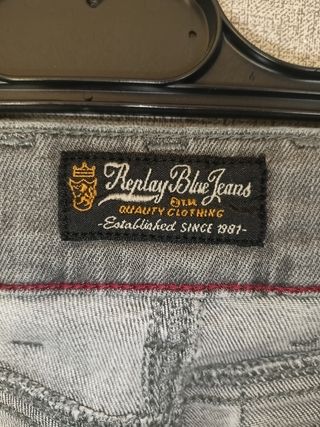 Replay Vintage Women’s Jeans – Low Waist Slim Fit 