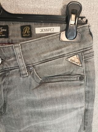 Replay Vintage Women’s Jeans – Low Waist Slim Fit 
