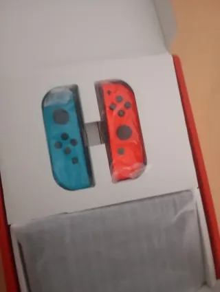 Nintendo Switch Mandos Azul y Rojo