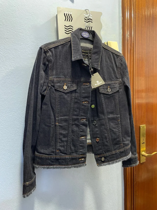 Cazadora vaquera Massimo Dutti azul Talla S