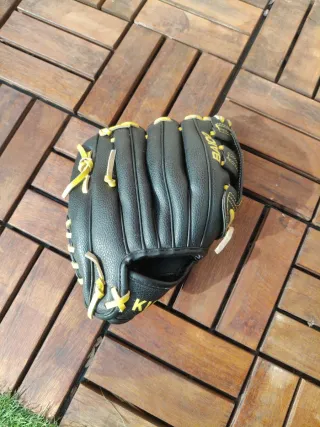 Guante Béisbol Decathlon 9.5 Negro