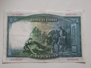 Billete 100 pesetas 1931 España