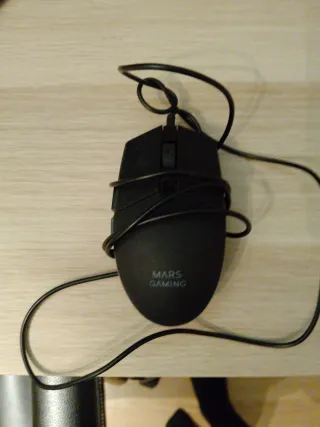 Ratón Gaming Mars Gaming Negro