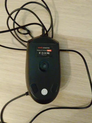 Ratón Gaming Mars Gaming Negro