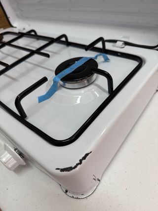 Cocina Portátil Gas 2 Fuegos